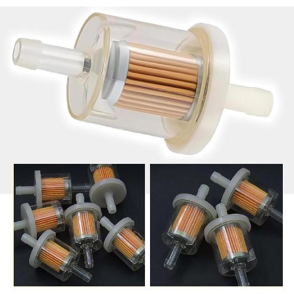 1/4 Inline Fuel Filter 691035 Replacement for brigs and straton Engine Kawasaki 493629 84001895 49019-0014 49019-7001 49019-0027 845125 Motorcycle