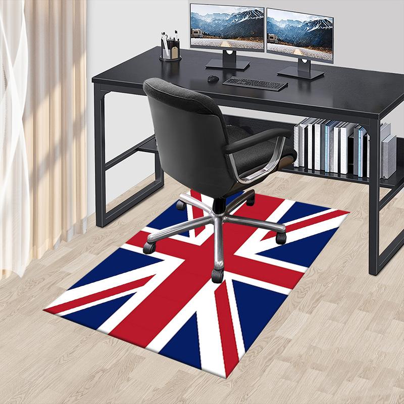 1PC Union Jack Flag Extra Large Non Slip Floor carpet, Office, family, bedroom, Studio   Large Area Rug Indoor Rugs, , Vibrant Colors