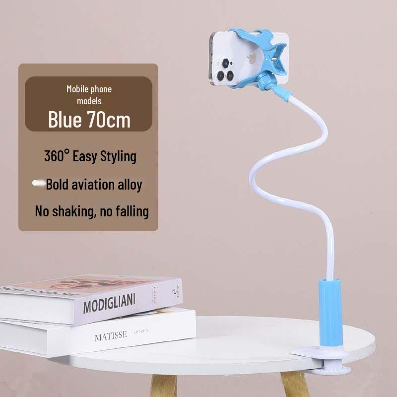 

Lazy Person s Phone Holder: Bedside Table Stand, Universal for iPhone, iPad, Tablets, Perfect for Live Streaming 1x Super Stable