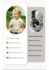 High-Pixel Children's Camera Toy for Photos and Videos - Perfect Girl's Birthday or Children's Day Gift X2-ZCM