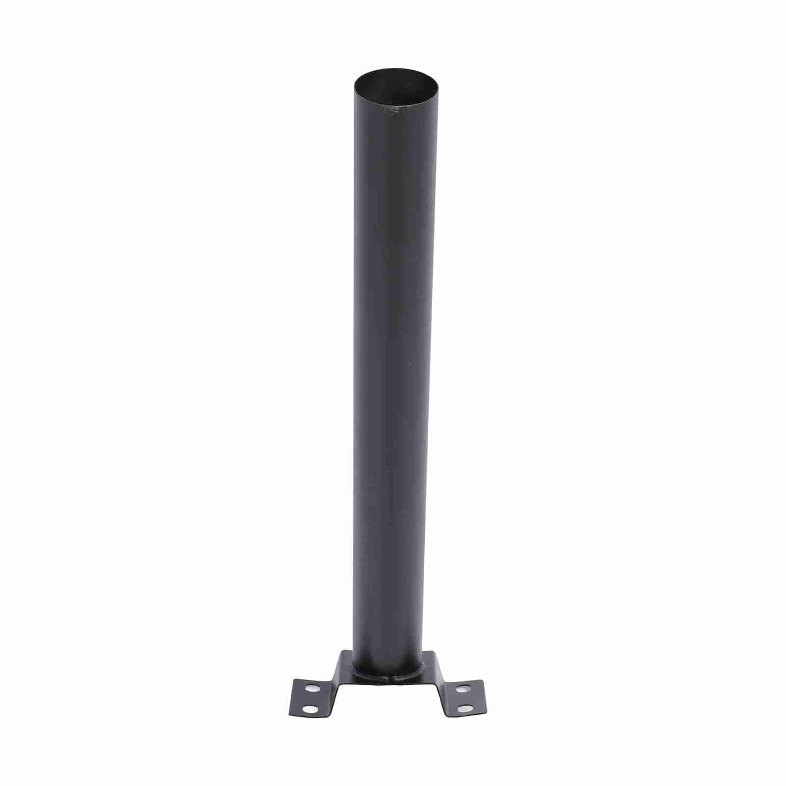 

50cm Wall Light Pole Lamp Holder Outdoor Street Lights Stick Bracket Support Holders Black