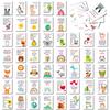 50 Motivational Text To Encourage Workplace Migrant Workers, Inspirational Cards, Positive Attitude, Positive Energy Quotation Cards