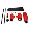 Kid Adjustable Punching Ball Bag Boxing With Light Set 82cm-123cm With Gloves