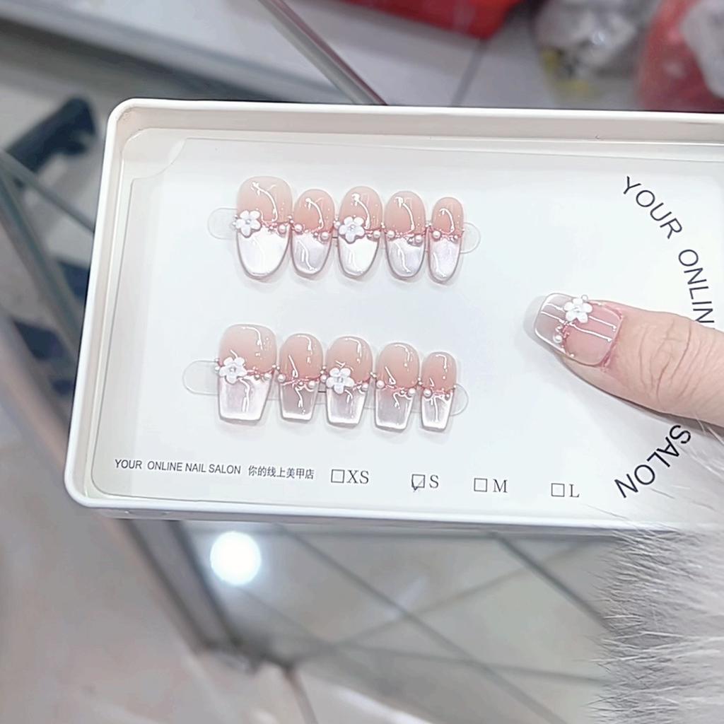 Armură Portabilă de Fototerapie Pur Lucrată Manual pentru Stil Ochi de Pisică de Primăvară, Patch Reutilizabil pentru Nail Art