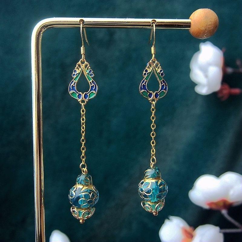 Dojimmy Chinese Style Han Chinese Clothing Jewelry Earrings