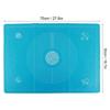 Silicone Non-Stick Rolling Kneading Dough Pad Mat With Scales Kitchen Baking Accessories(Pink 50x70cm)