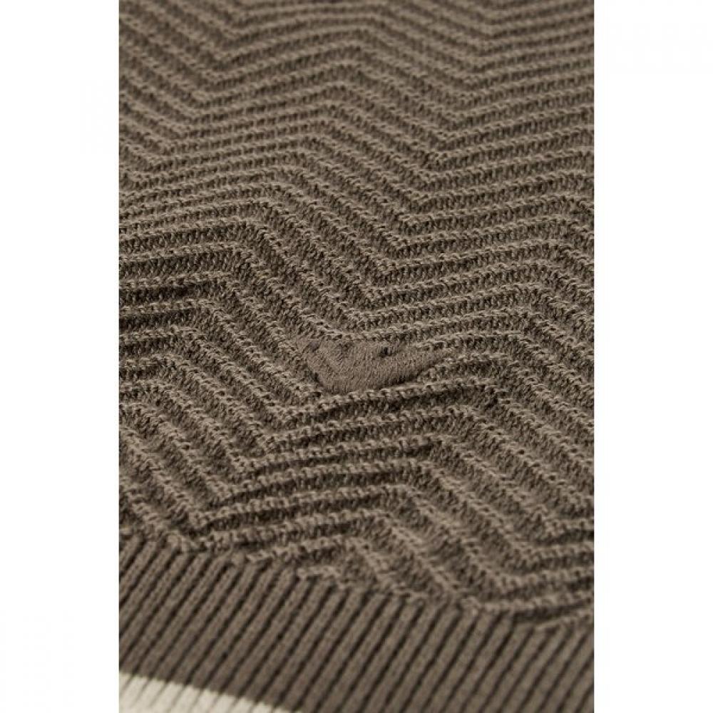 Emporio Armani Men Chevron Pattern Knit Pullover A516128039