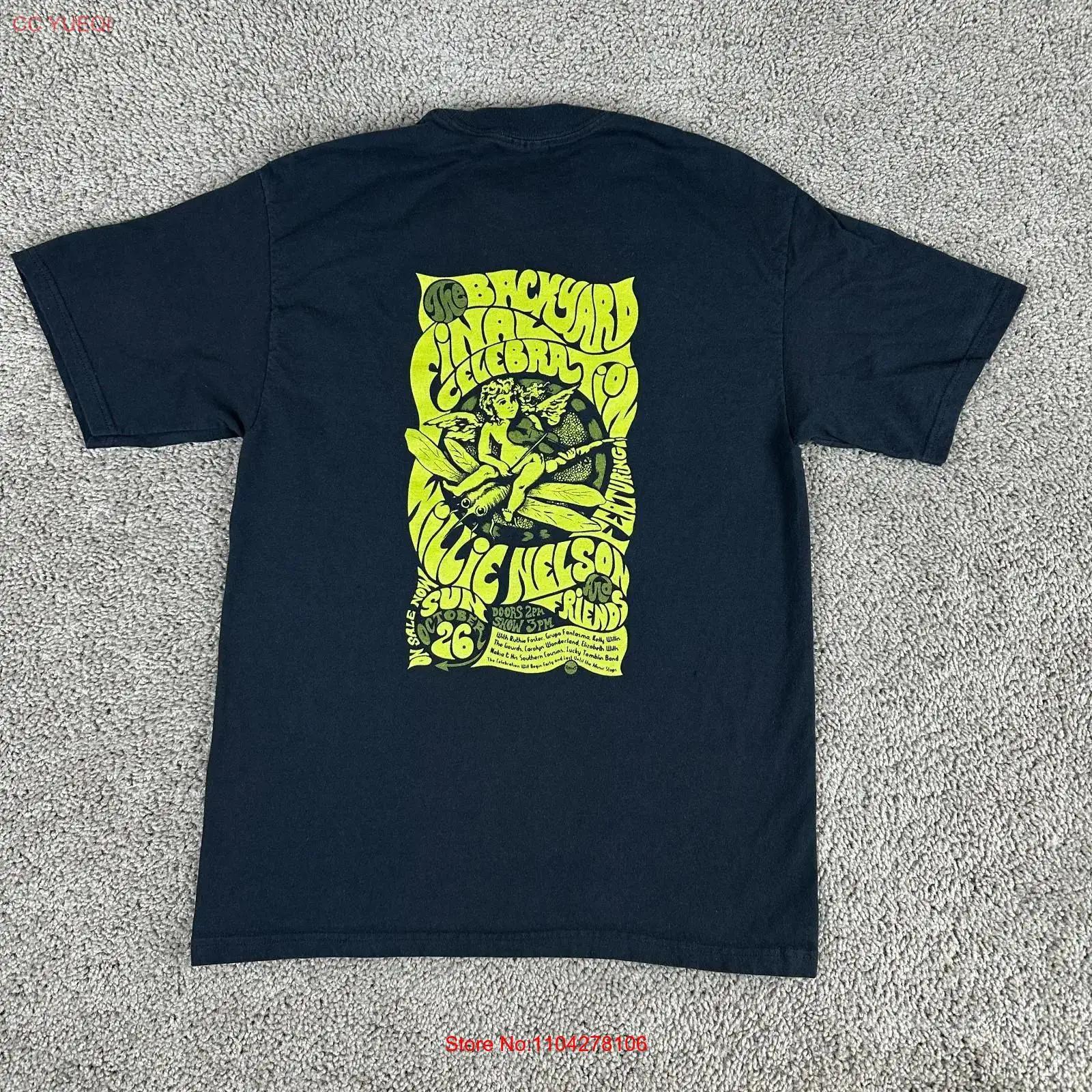 

The Backyard T Shirt Mens Medium Black Final Celebration Country Music Casual vintage Washed Comfortable Unisex Stylish 5XL різнокольоровий
