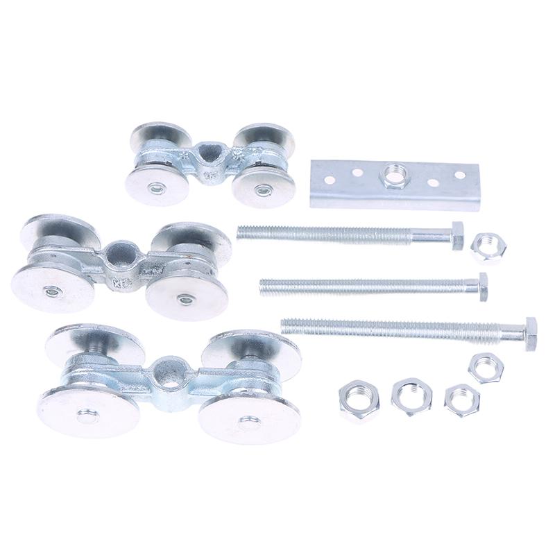 Strong Durable Door Pulley Heavy Sliding Door Hanging Wheel Industrial Door Sliding Doors Factory Hanging Rail Bear 400kg