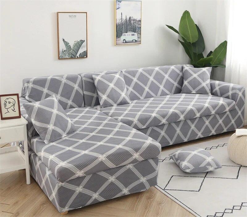 Elastic Sofa Cover for Living Room Couch Cover Chair Sectional Sofa Needs Order 2PCS Sofa Covers If It Is Chaise Longue L-shape