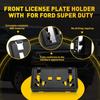 For - Ford F150 ML3Z-17A385-BB Front License Plate Bracket Plastic EOA