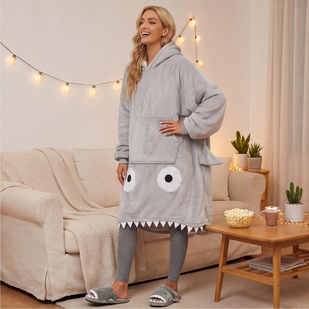Herren- und Damen-Hoodies, Decken, Pauschalangebote, Warme Haustiere für Zuhause, Erweiterte Weite Pyjamas