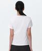 MUSINSA STANDARD WOMAN Women'S Plain Crew Neck T-Shirt [White]