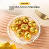 100 Sheets Gold Foil Candy Wrappers Square Gilded Aluminum Foil Paper Chocolate Wrappers Diy Decorations