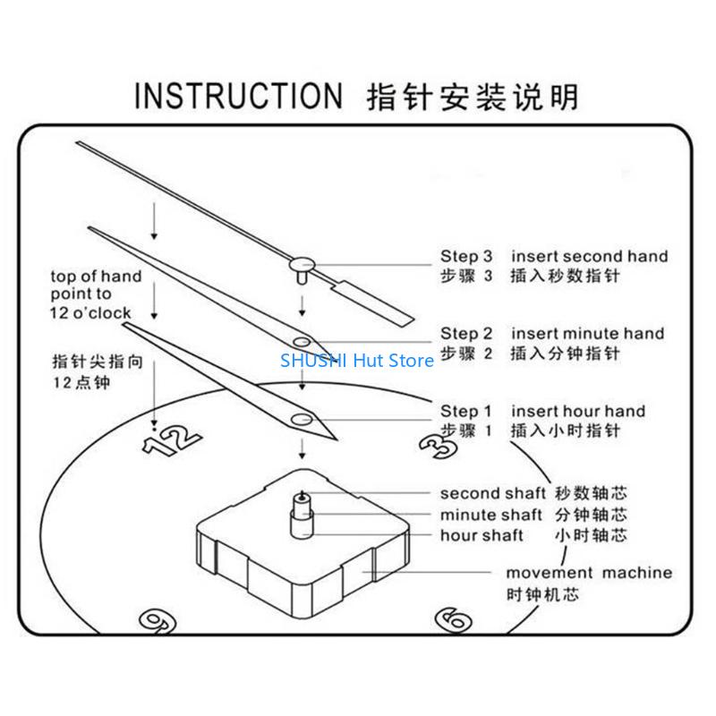 

Часовой механизм Батареечный DIY Ремонт Замена D57B China Mainland