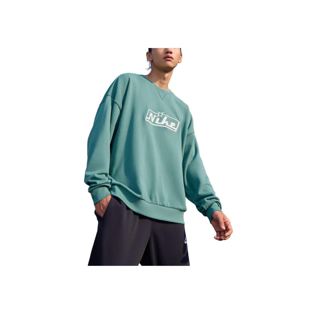 Nike Club Oversized Crewneck Pullover Sweatshirt Men sweatshirt Coastal-Blue HQ2957-361