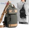 Cozy Up תיק חזה לגברים מינימליסטי כתף אחת Crossbody תיק תרמיל רב פונקציונלי תיק דוור