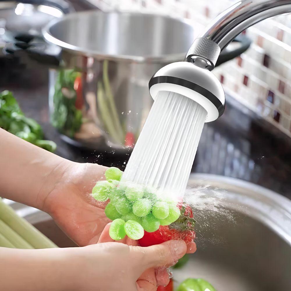 Adjustable Universal External-thread Faucet Splash-proof Tap Bubble Nozzle  Bathroom