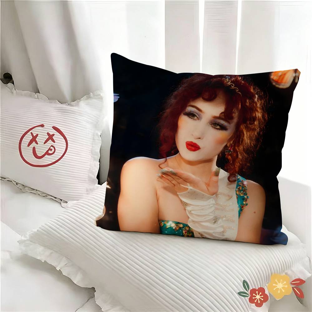 pc Chappell Roan Singer Pillow Case Fashion Square Pillowcase Bedroom Sofa Room Ins Decoration Leisure