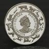 2021 Australian Zodiac Coin, Ugly Ox, Animal, Silver Plated Painted Commemorative Medal, Craft Coin, Commemorative Coin