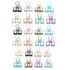 Hollow Dovetail Clip MultiColor Long Tail  Clips Paperclip Office Decorative Tool