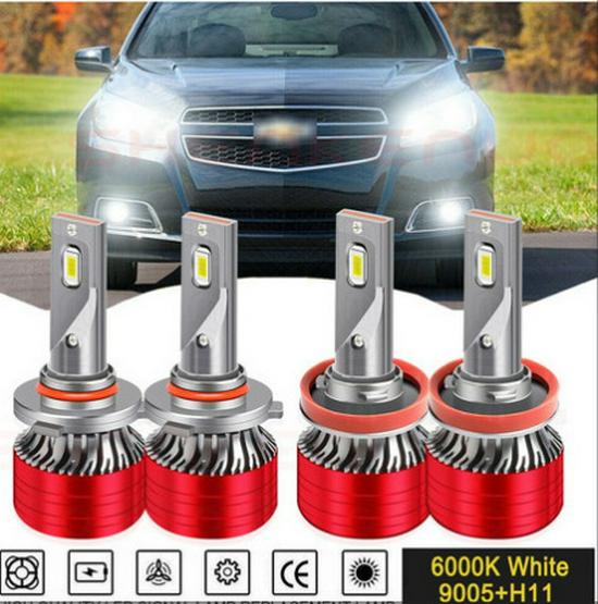 LED Scheinwerfer Kombi-Set: H11, H8, H9005, 9006, H4, H7, H13, 9007, 880, 881