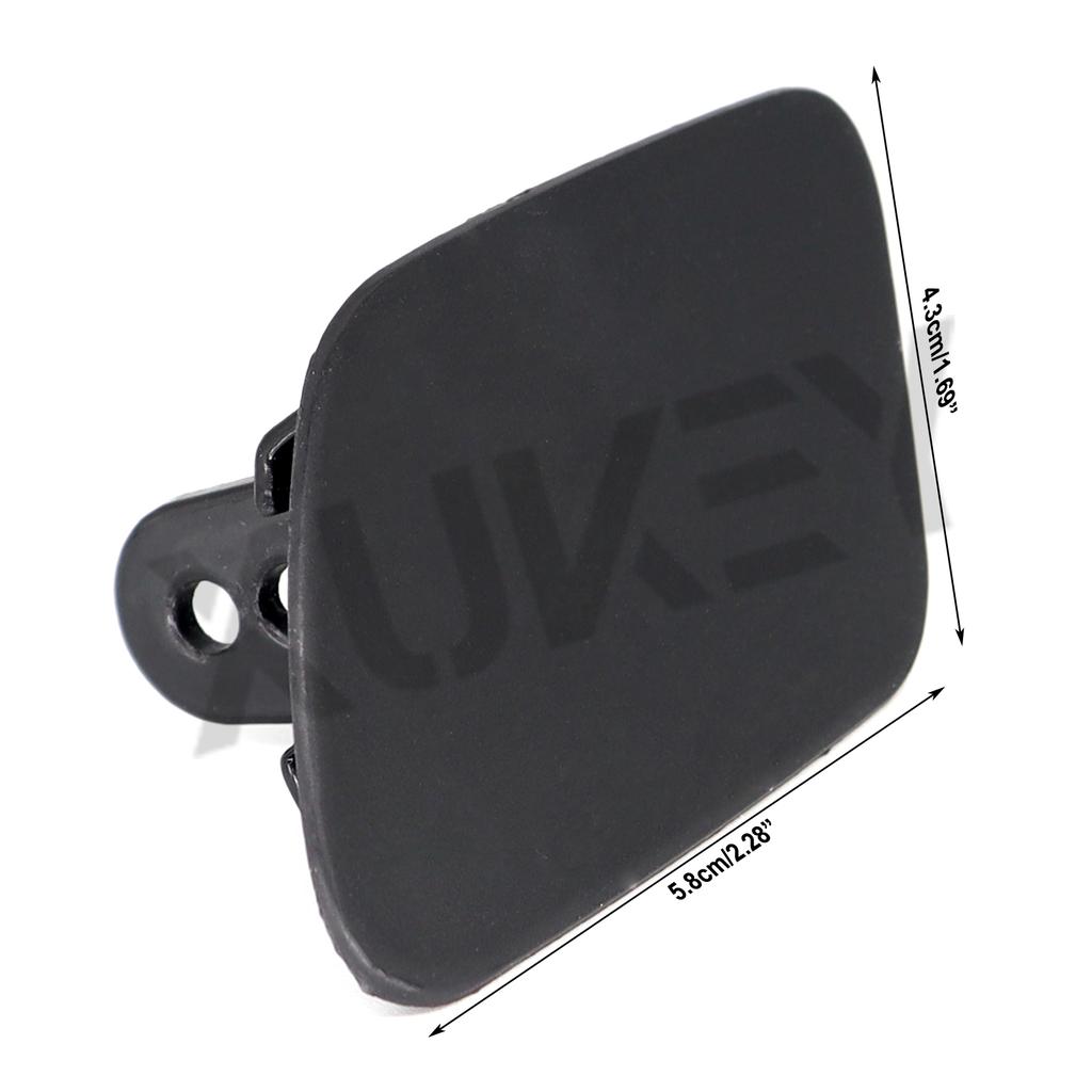 Headlight Washer Nozzle Spray Jet Cover Right Left Unpainted Cap Front Bumper 51657199141 51657199142 For BMW X5 E70 2007-2013