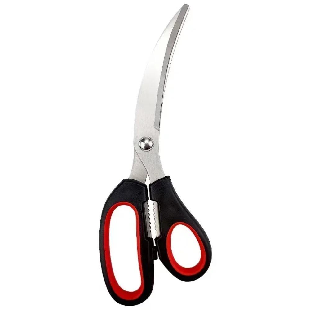 Stainless steel scissors functional vegetable food scissors kitchen gadgets Barbecue kitchen scissors