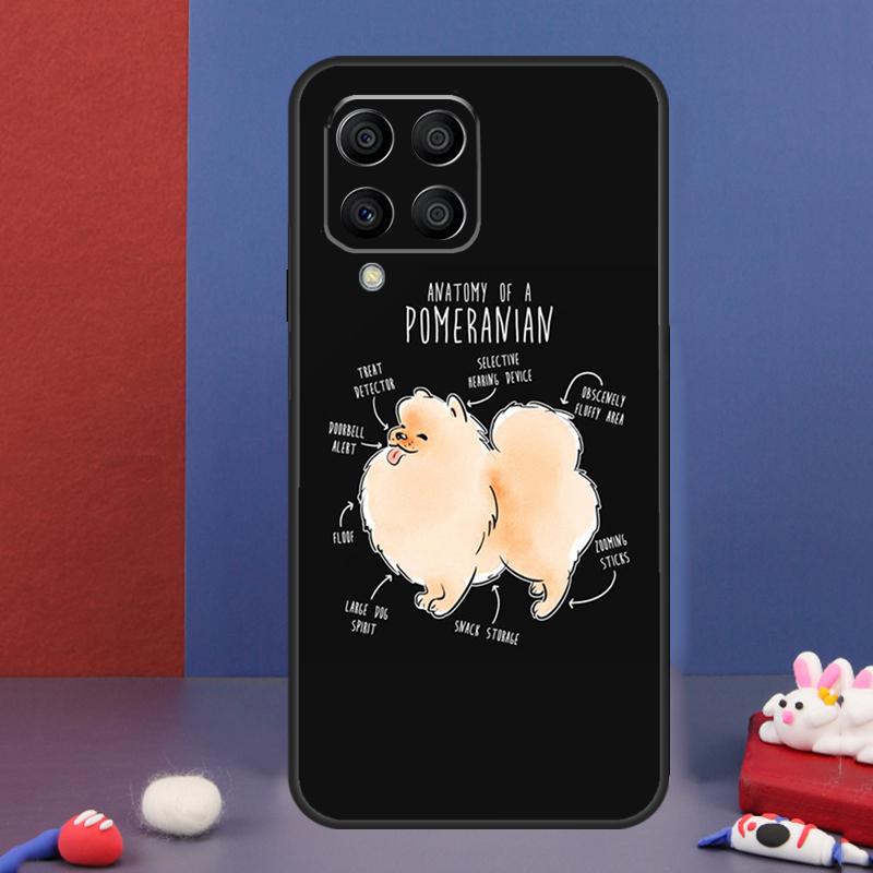 Pomeranian Dog Case For Samsung Galaxy M13 M53 M06 M16 M31 M11 M35 M55 M15 M56 M36 M12 M32 M52 M14 M34 M54