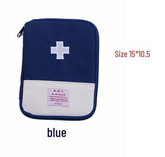 Heart-Shaped Korean Travel First Aid Kit and Medicine Storage Bag