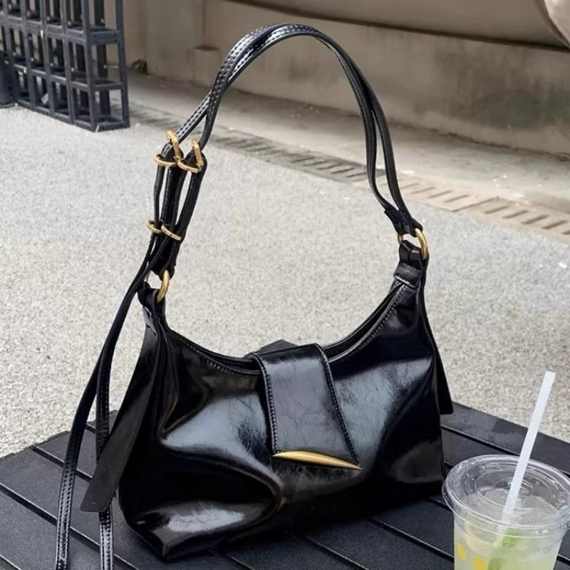 Retro-style Large-capacity Women's Bag, Bucket Bag, Fashionable and Elegant Single-shoulder Bag