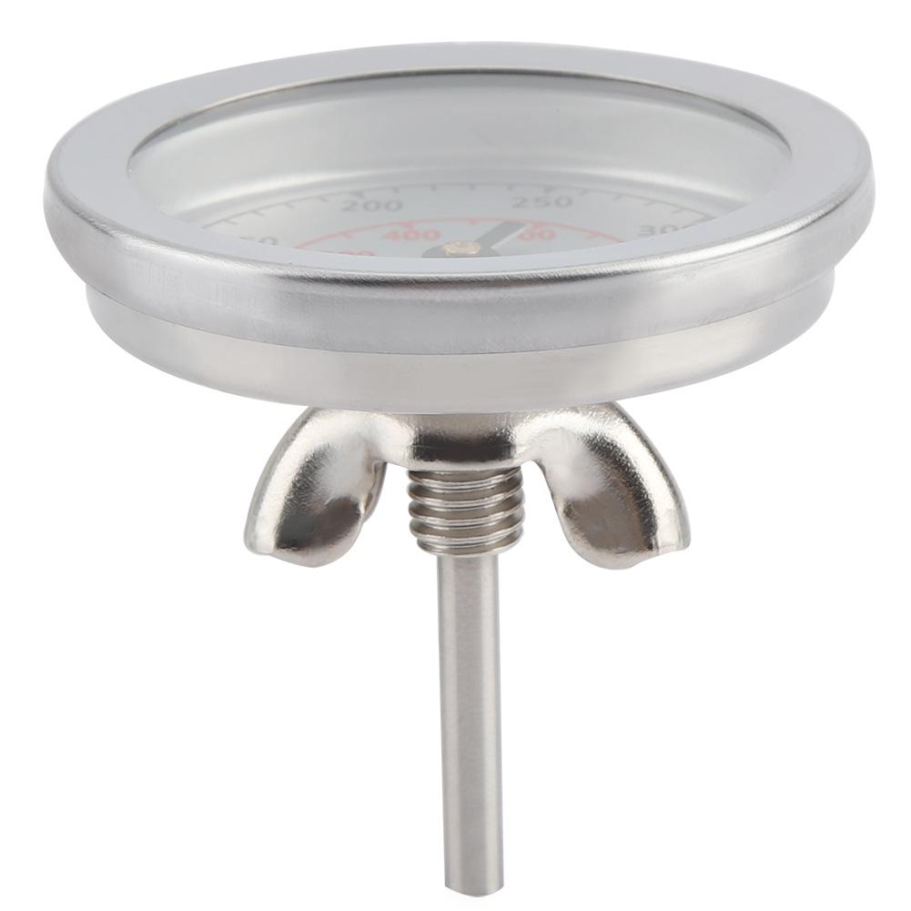 Termometro per barbecue da 100 a 700 °F, termometro analogico a doppia scala, termometro per barbecue, termometro a doppia scala