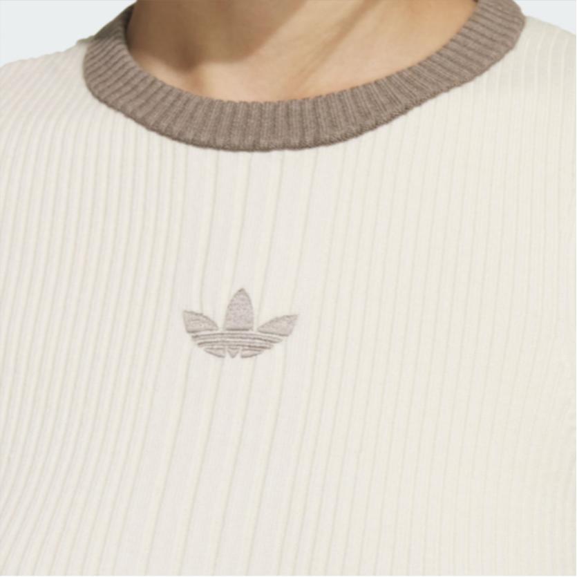 adidas Originals Ott Tight Woven Sports Slim Fit Short Sleeve T-Shirt Women Tops KS8494