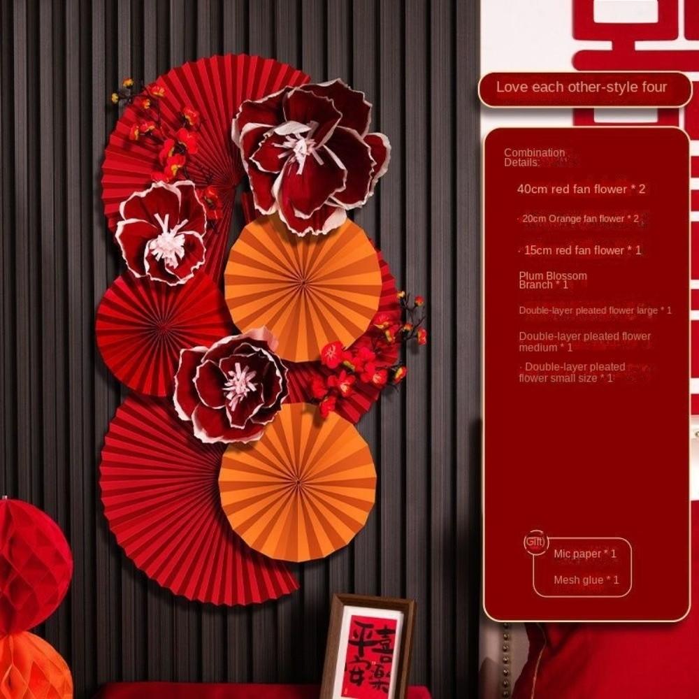 2025 Chinese New Year Wall Decoration DIY Crafts Spring Festival Background  Home Decor