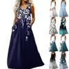 Women's Casual Fashion U-neck Sleeveless Dress