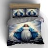 Holy Serene Illustration. Bedding Duvet Cover Sets Duvet Covers Pillowcases Gifts (1 * Duvet Cover 2 * Pillowcases, Without Duvet Insert)