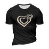 Summer Men's Popular T-shirt Printed Round Neck Short Sleeve T-shirt