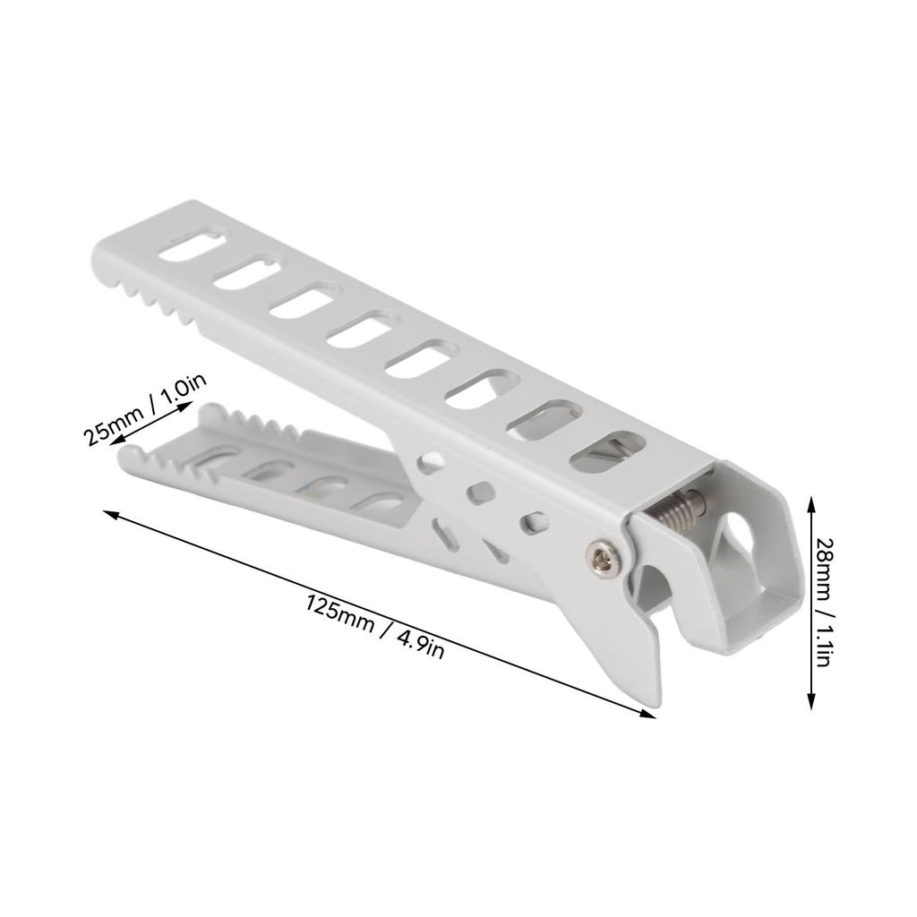 Hot Plate Clips Aluminum Alloy Anti Scalding Hot Bowls Retriever Tongs for Outdoor Camping