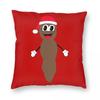 Mr Hankey Around The Christmas Tree South-Park Pillowcase Printed Fabric Cushion Cover Decorative Throw Pillow Case Cover Home