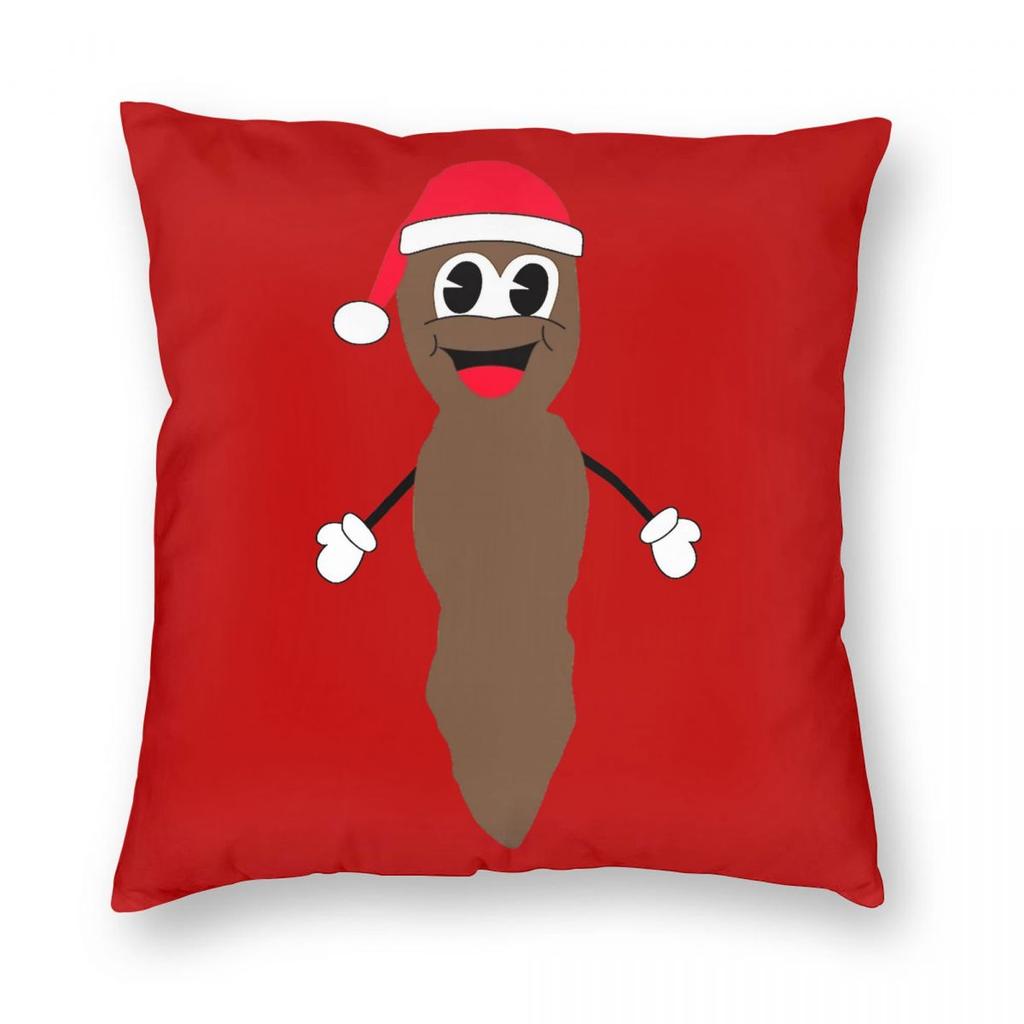 Mr Hankey Around The Christmas Tree South-Park Pillowcase Printed Fabric Cushion Cover Decorative Throw Pillow Case Cover Home