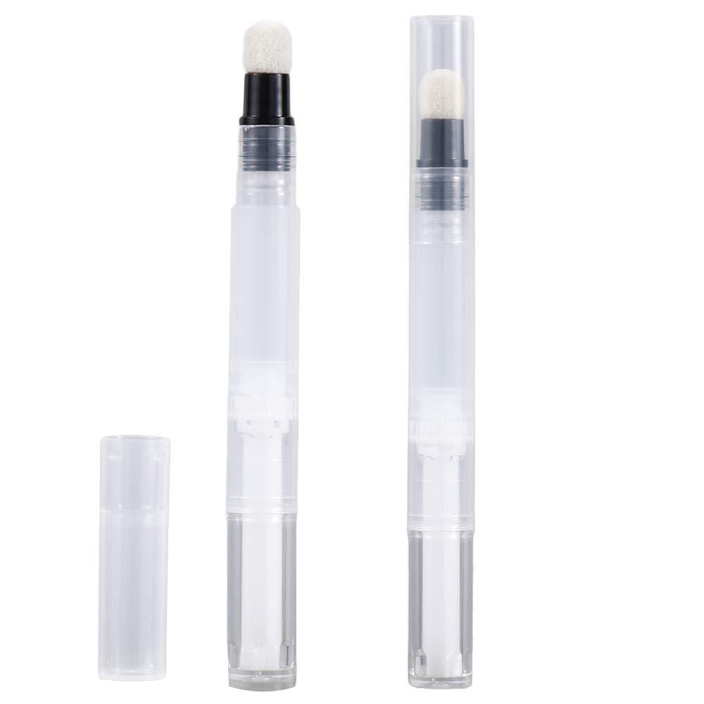 Gloss Container Transparent Dispensing Bottle Press Repacking Pen Lip Gloss Tubes Travel Cosmetic Container Foundation Pump Pen