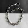 Jeans Kette Hip Hop Rock Hosen Kette Gotisch Totenkopf Anhänger Geldbörsen Kette mit Doppelhaken Taschen Gürtel Kette Schmuck