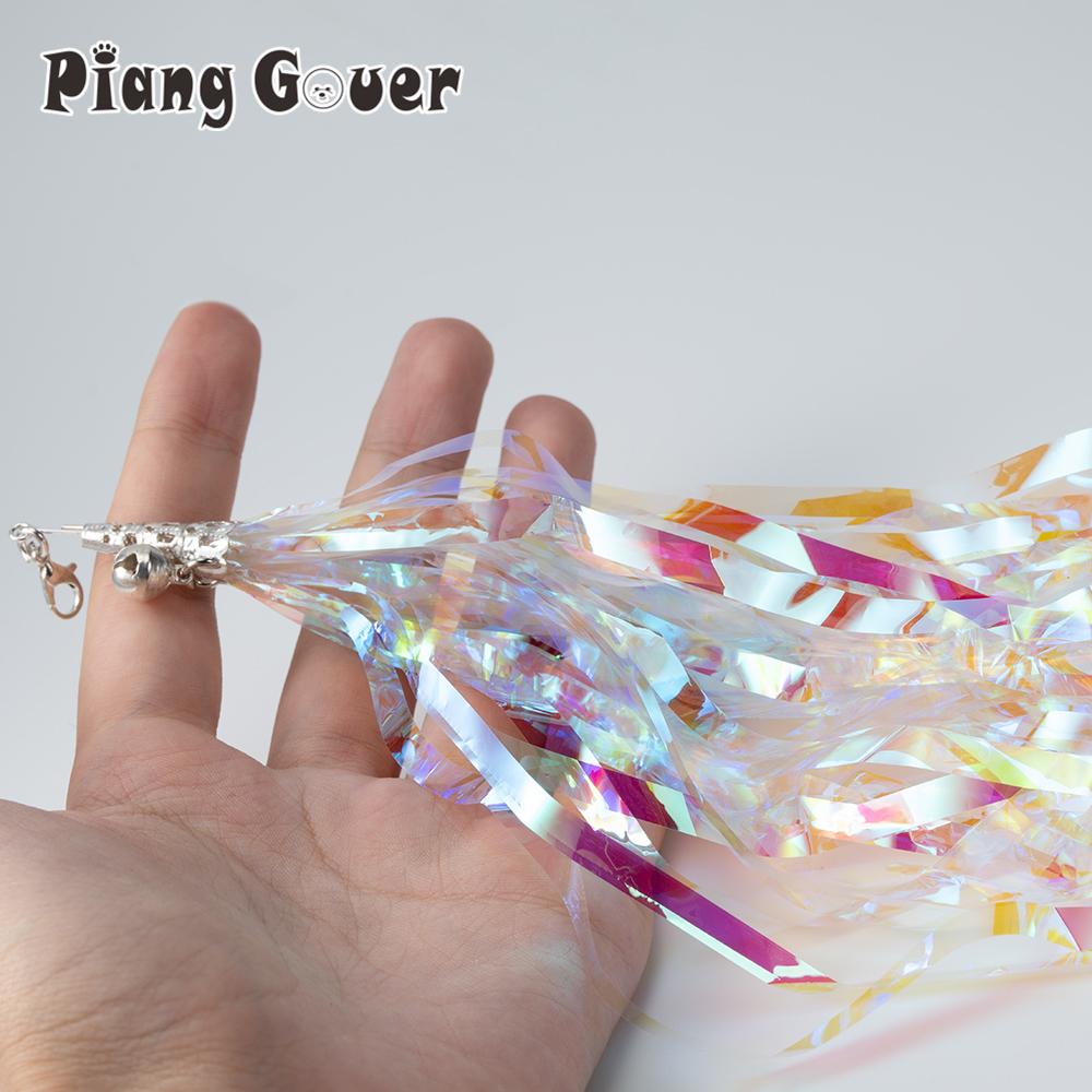 3pcs/2pcs Random Color Plastic Tassel Cat Toy Teaser Stick Play With Cat Wand Pet Toy
