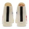 Patta X Converse Chuck 70 Comfortable and Versatile Shock-absorbing and Wear-resistant High-top Board Shoes Unisex White and Red
