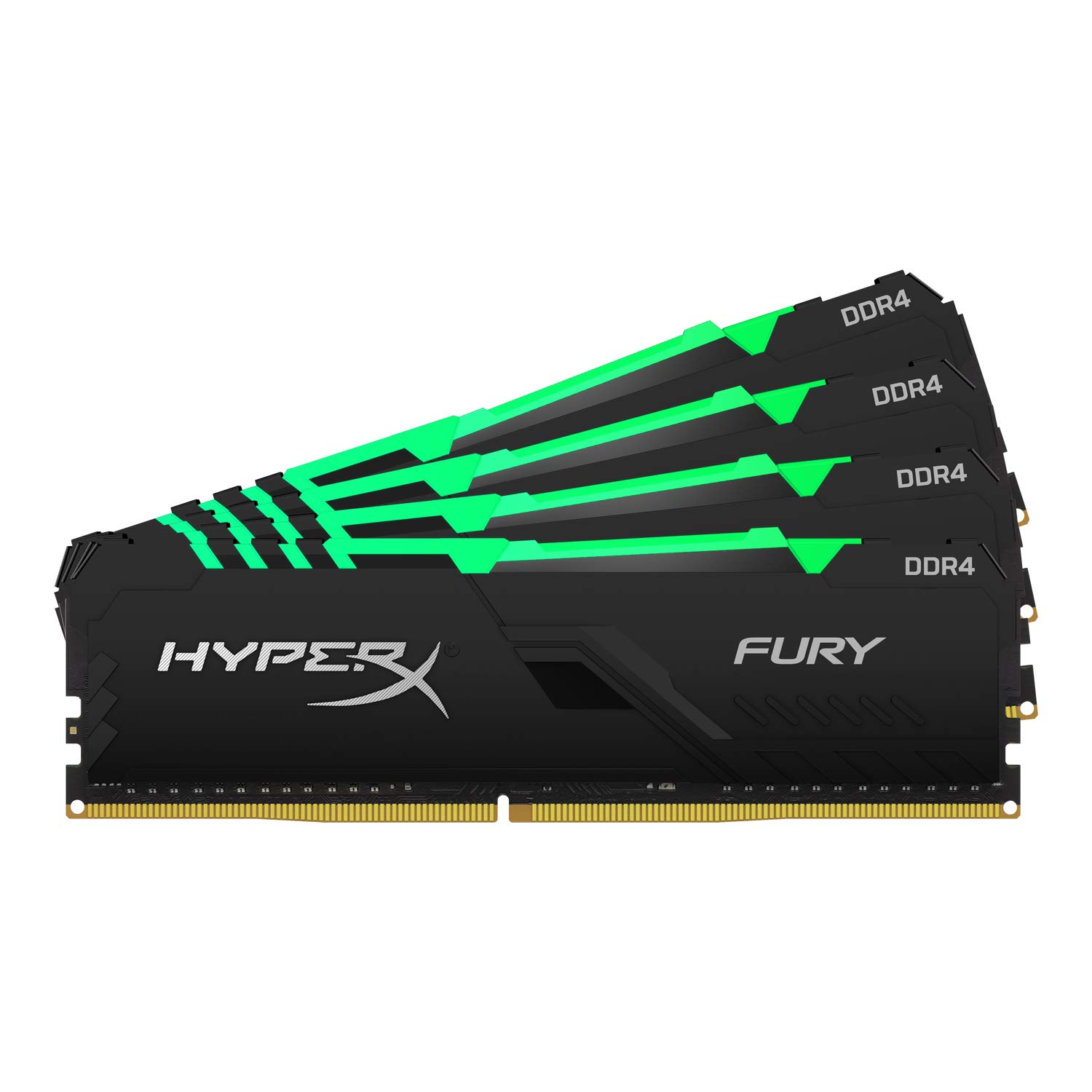 

Kingston Desktop PC Memory DDR4 3200MHz 32GBx4 HyperX FURY RGB CL16 RGB LED HX432C16FB3AK4/128