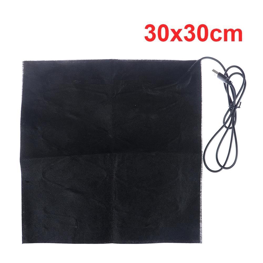 USB 5V Uhlíkové vlákno Vyhřívací podložka Ohřívač rukou a těla Rychlé zahřívání Elektrická vyhřívací podložka Vyhřívací fólie Zimní Infračervená Teplotní podložka