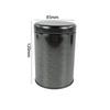 Retro Frosted Round Metal Tea Tin - Iron Storage Container