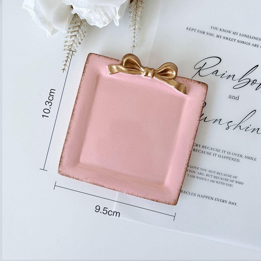 

Photo Props Decorative Jewelry Plate Resin Jewelry Dish New Earrings Storage Tray Jewelry Style 4