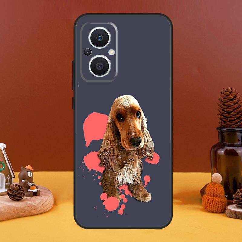 

Чохол для собак англійського кокер-спанієля для OPPO Reno 4Z 5Z 8T 10 Pro 11 F 4 6 7 8 5 Lite OPPO Find X6 X5 Pro X2 X3 Lite Cover OPPO Find X2 Pro