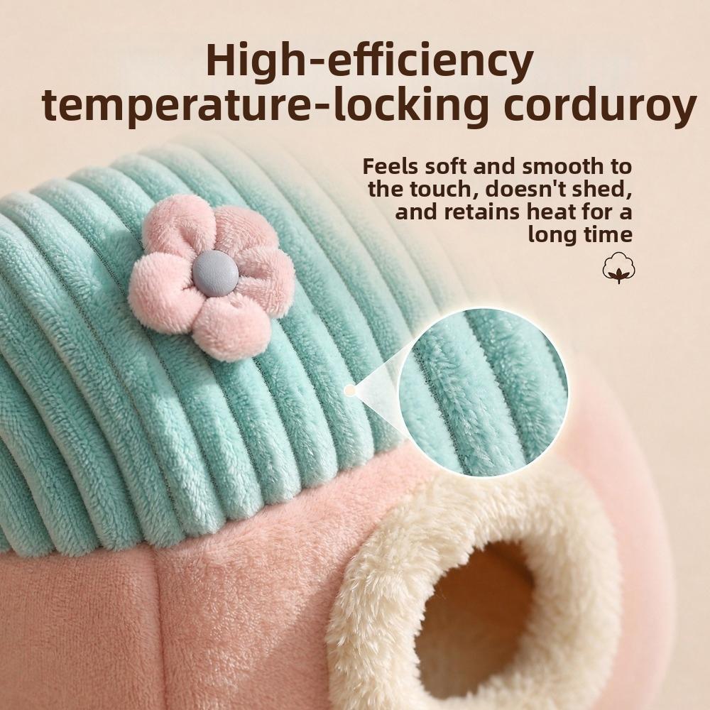 Thickened Warm Plush Hamster Bed Soft Hamster Sleep House Hamster Sleeping Bag  Winter